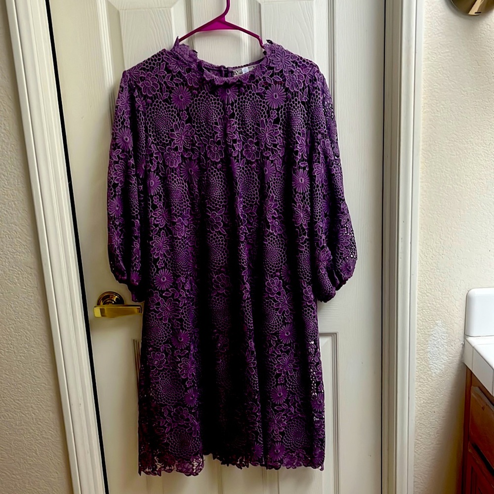 Johnny Was crocheted dress